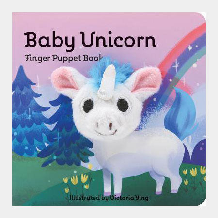 Baby Unicorn Finger Puppet Book - Luss General Store